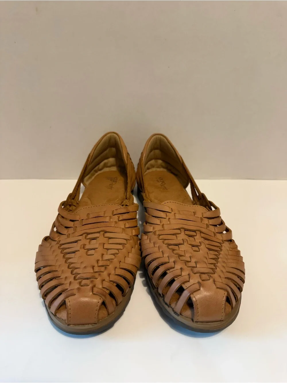 Euro Soft by Sofft brown woven slip-on flats comfort ladies 11